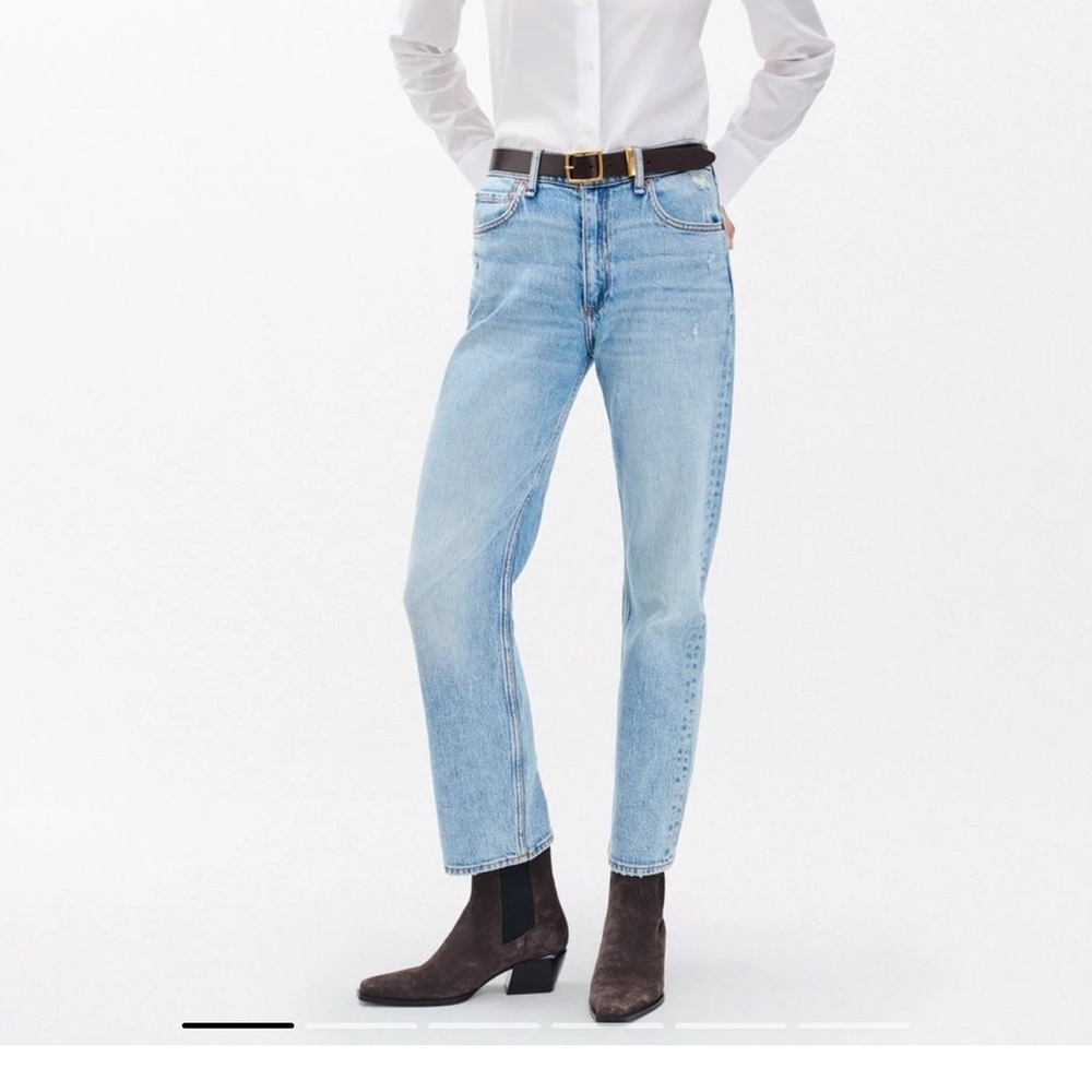 Rag &  Bone Harlow Ankle Straight rag & bone jeans